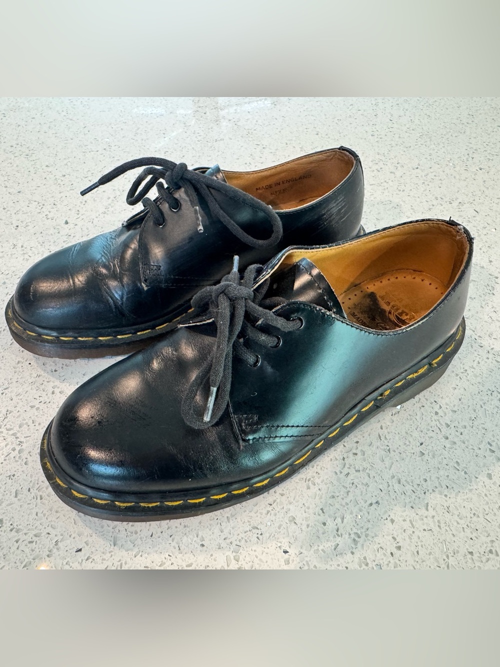 Dr. Marten Black Boots Made in England